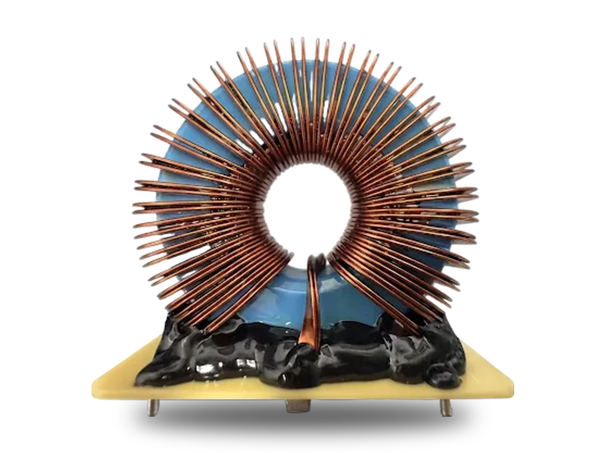 500 µH / 50 A energy storage flat-wire inductor