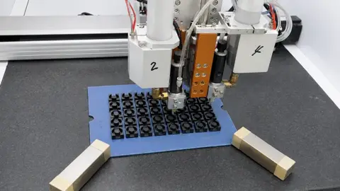 Magnetic core dispensing process