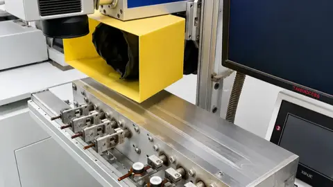 Laser stripping process station