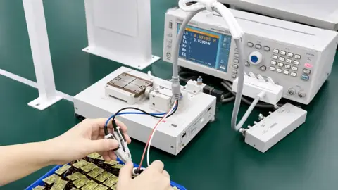 Integrated finished product test